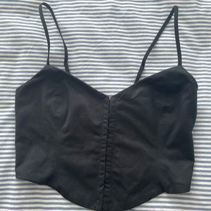 Black Wilfred corset